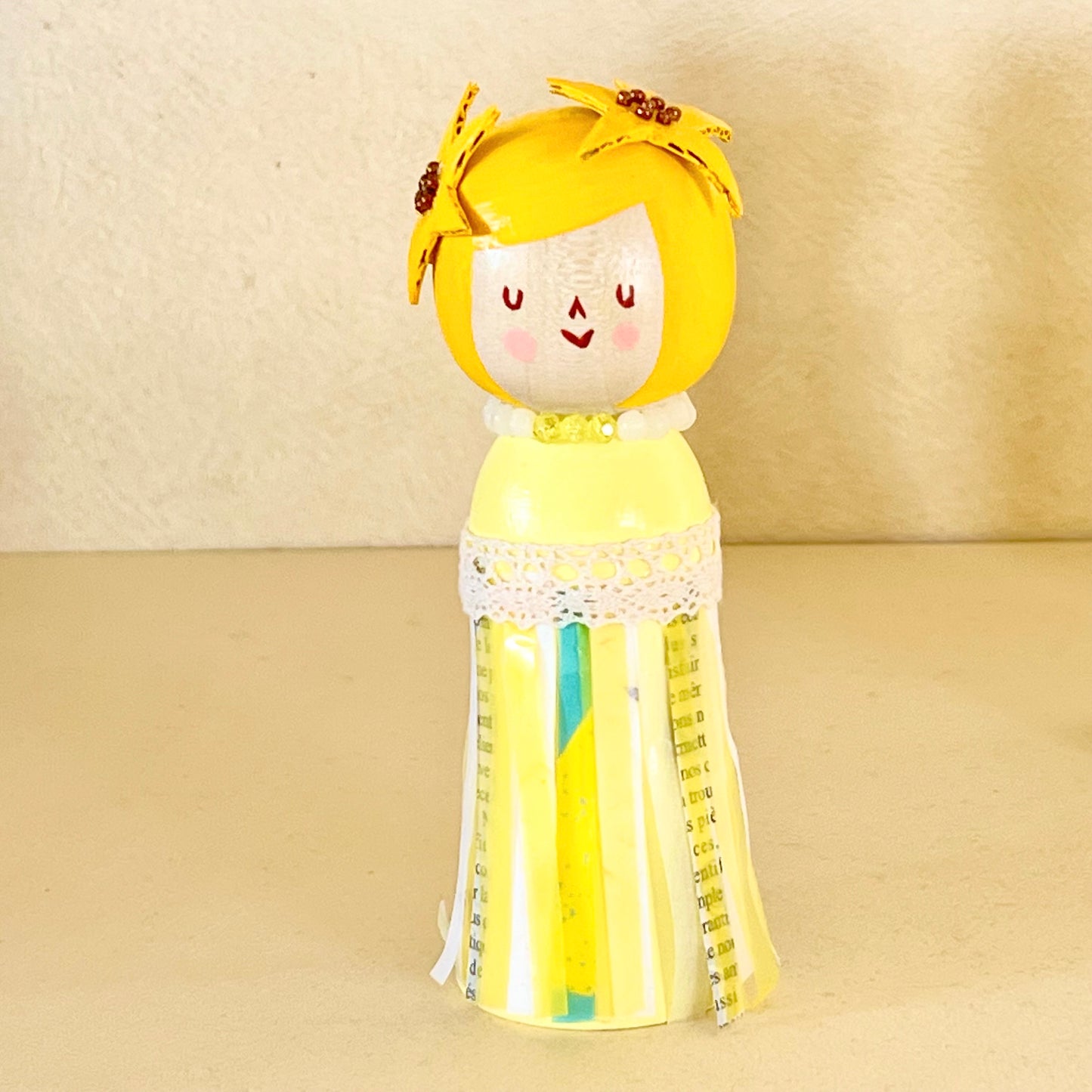 創作こけし せんだい七夕・星姫