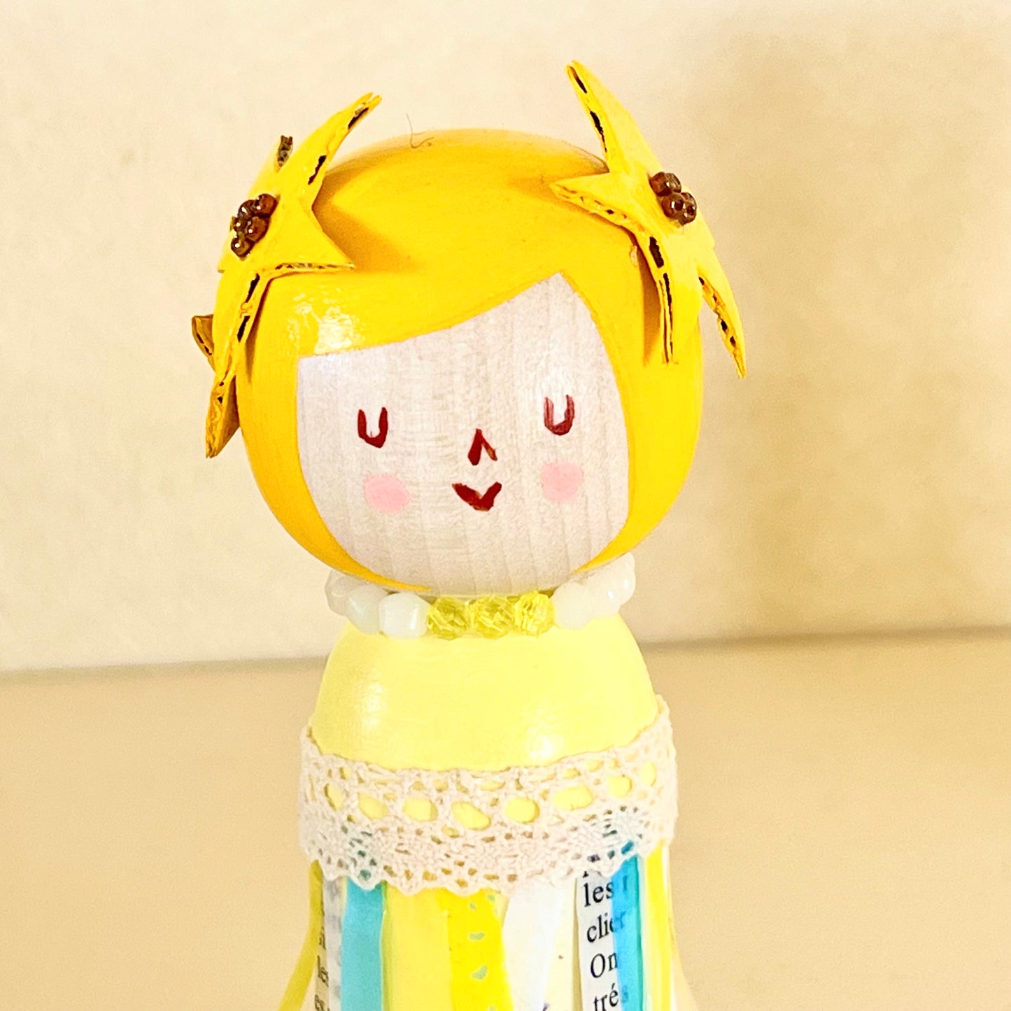 創作こけし せんだい七夕・星姫