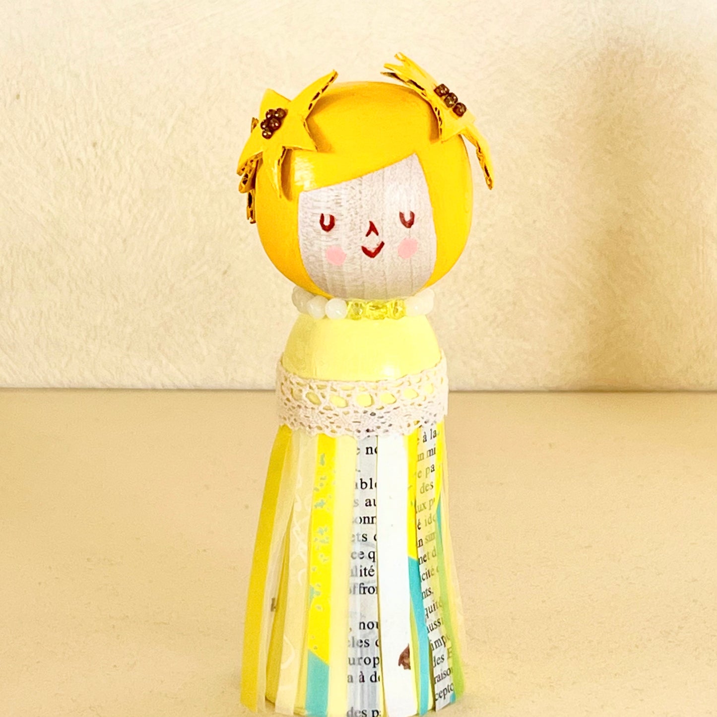 創作こけし せんだい七夕・星姫
