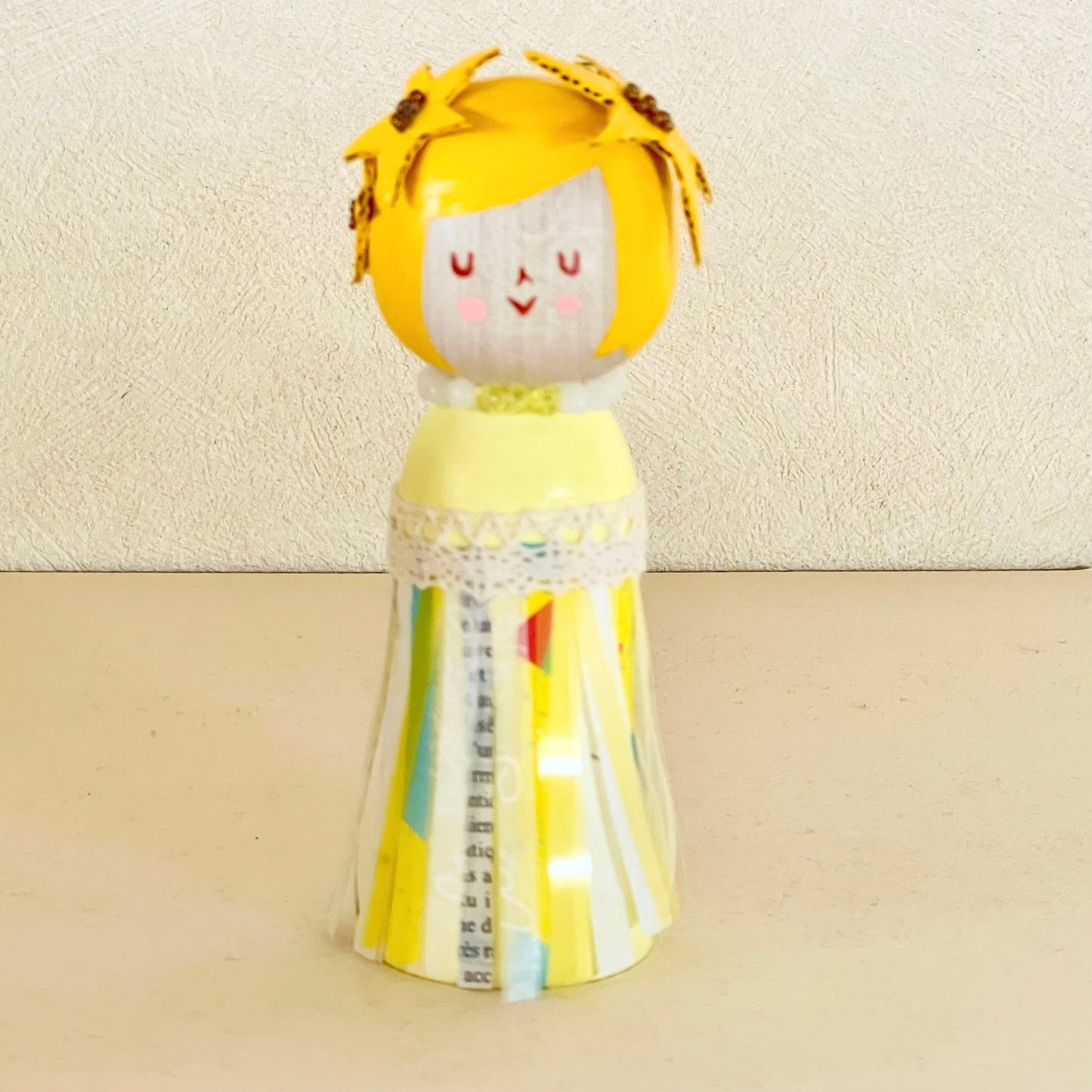 創作こけし せんだい七夕・星姫