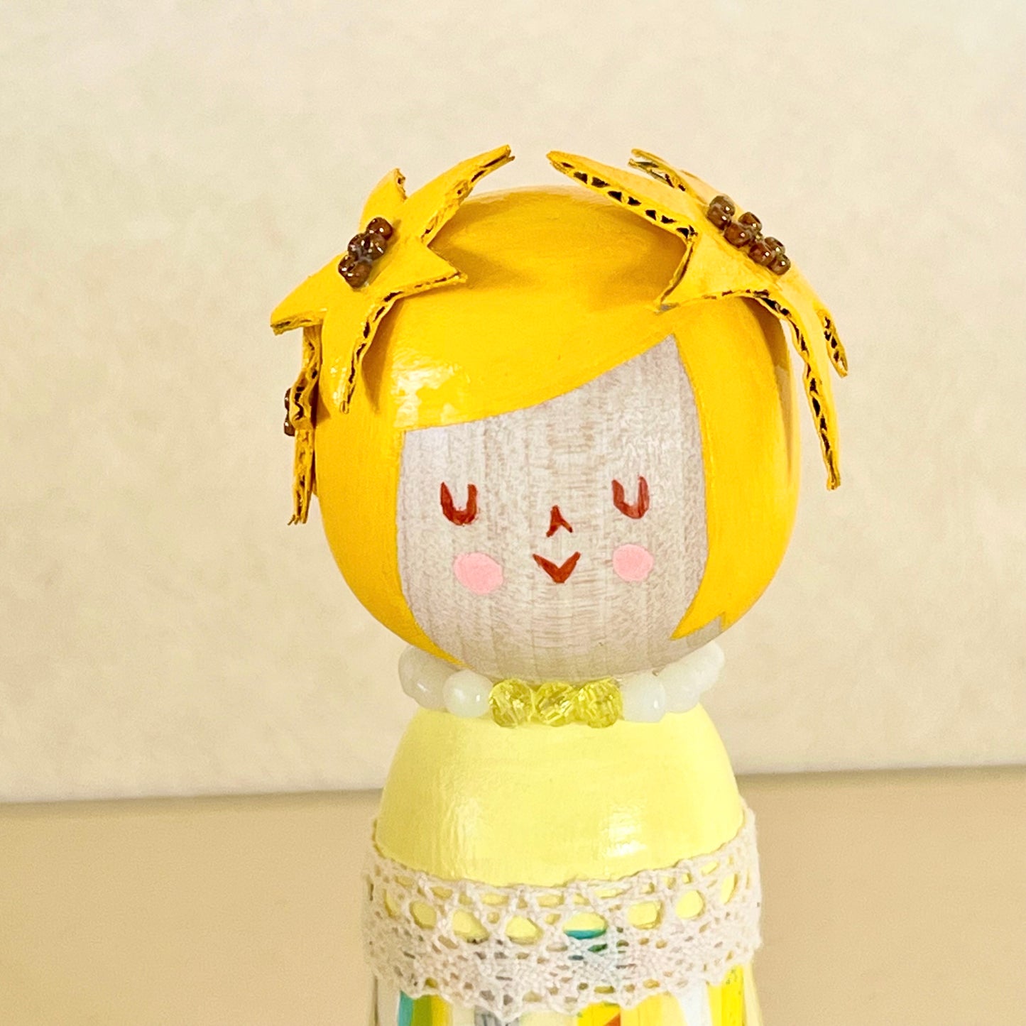 創作こけし せんだい七夕・星姫