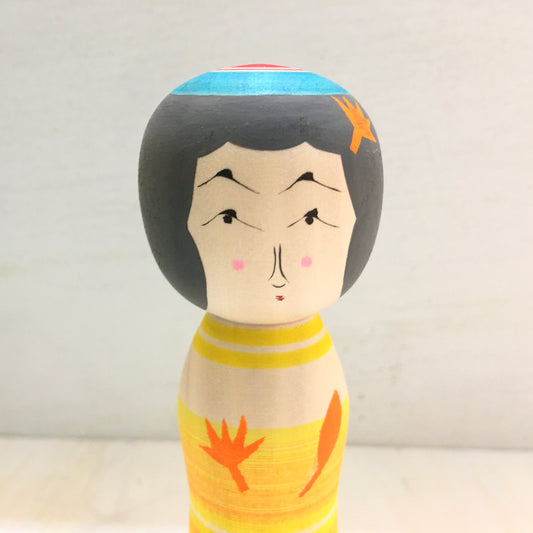 創作こけし「旅こよみ」11月
