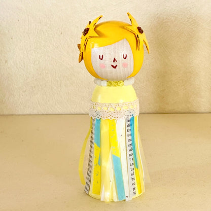 創作こけし せんだい七夕・星姫